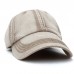 Seamed Washed Cotton Vintage Baseball Ball Cap Hat Dad Adjustable Dyed Low Denim  eb-54788825